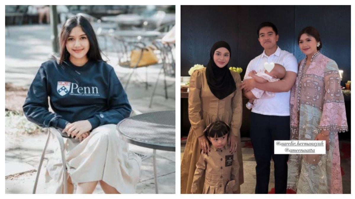 Gaya Erina Gudono hadiri ultah anak Valencia Tanoesoedibjo