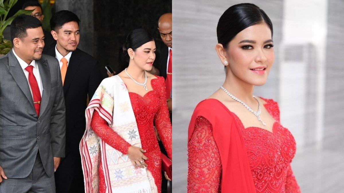 Gaya berbusana Kahiyang Ayu saat pelantikan Presiden dan Wakil Presiden, Prabowo-Gibran