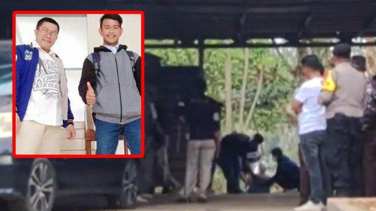 Gelagat Danu kala peragakan angkat jasad Tuti Suhartini