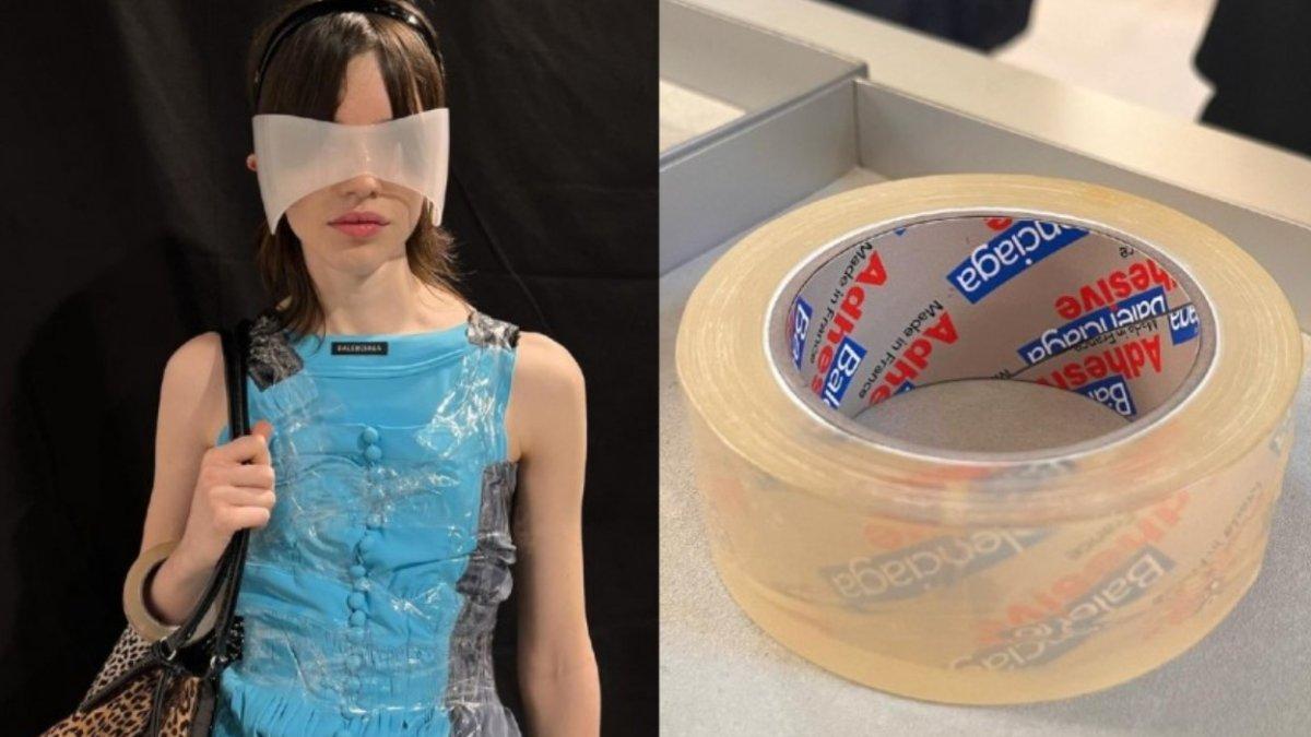 Gelang keluaran Balenciaga mirip selotip.