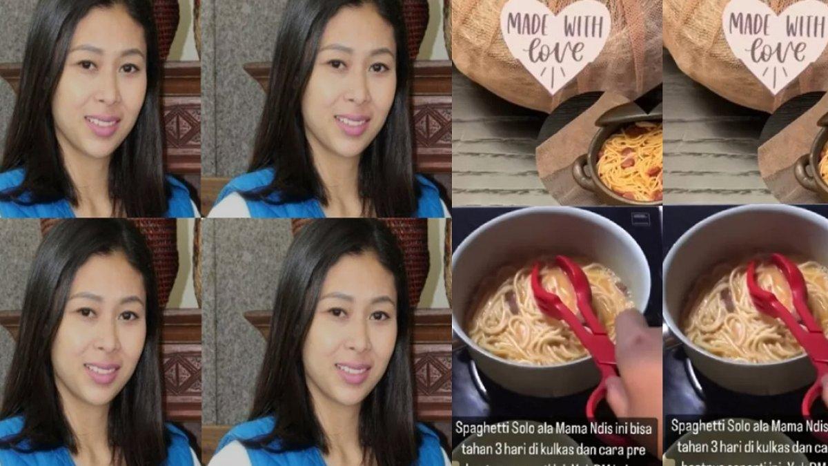 Gendis anak Halimah dan Bambang Trihatmodjo jualan spagetti