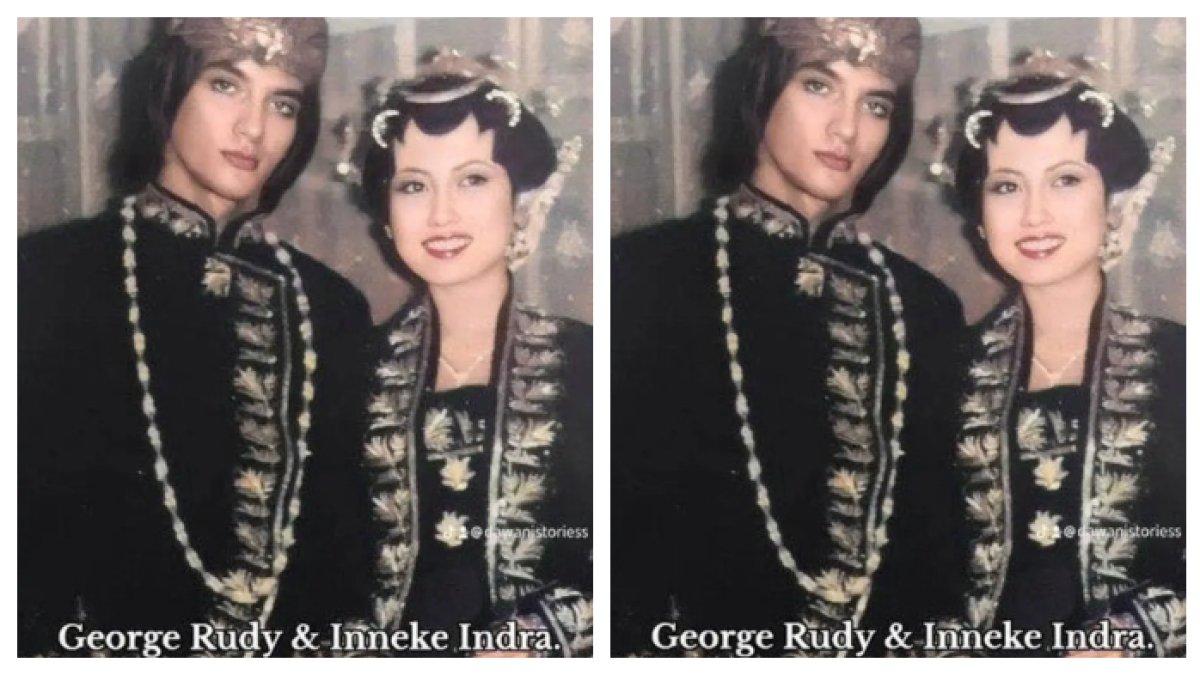 George Rudy, dikenal sebagai kekasih Suzanna, rupanya seorang suami yang sangat romantis.