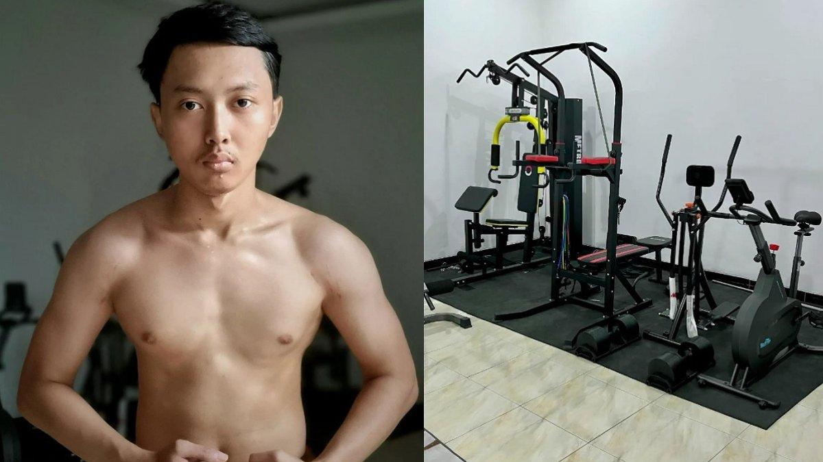 Ghozali Everyday beli alat gym seharga belasan juta rupiah