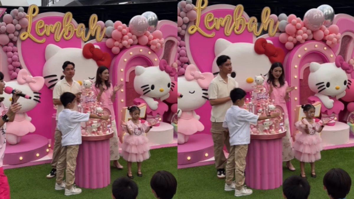 Gibran Rakabuming dan Selvi Ananda rayakan ultah La Lembah Manah