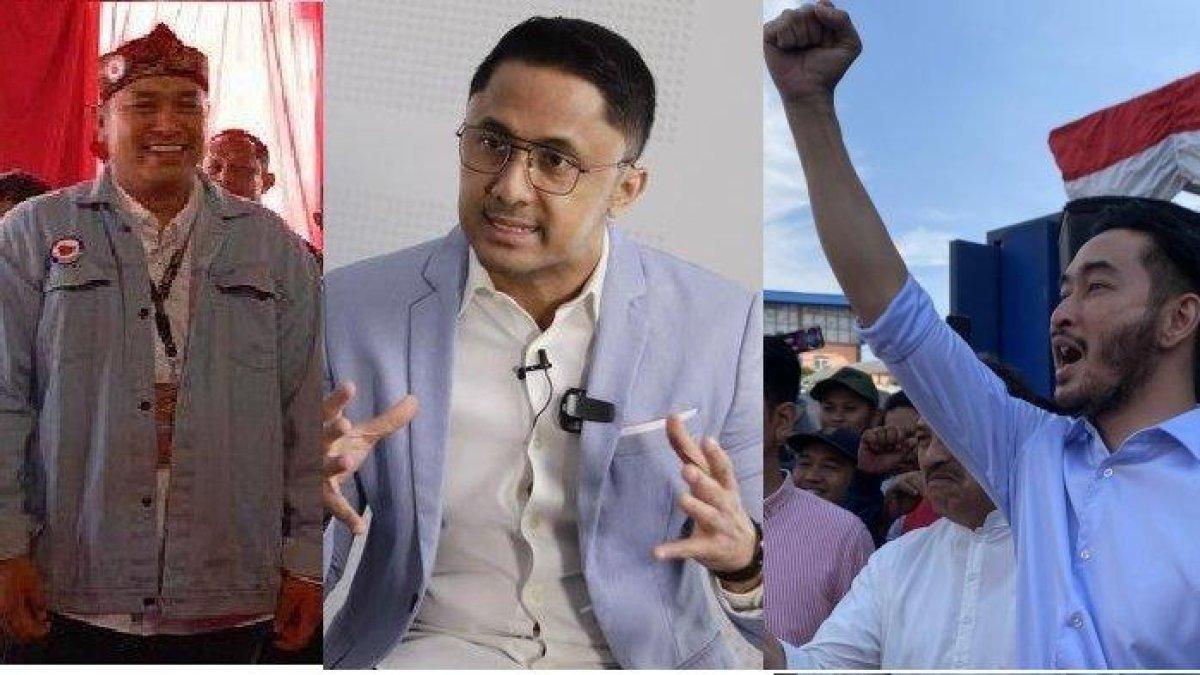 Gilang Dirga, Hengky Kurniawan, dan Jeje Govinda bertarung di Pilkada Bandung Barat 2024.