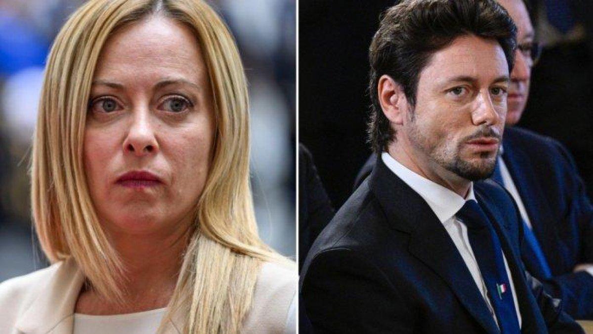 Giorgia Meloni dan Andrea Giambruno