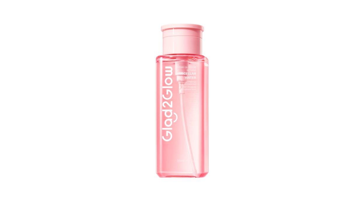 MICELLAR WATER ALFAMART - Foto produk Glad2Glow Cherry Blossom Betaine Micellar Water, diolah dari sociolla.com, Rabu (2/4/2025). Berikut rekomendasi micellar water yang bisa dibeli di Alfamart.