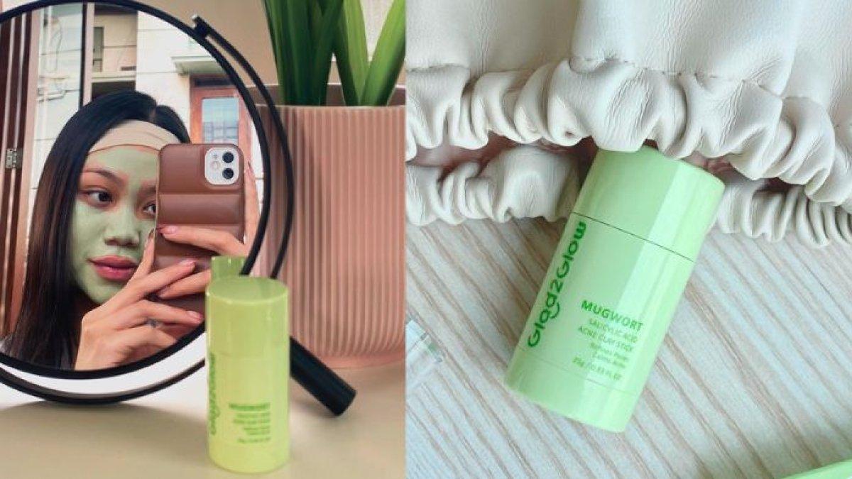 Glad2glow Mugwort Salicylic Acid Acne Clay Stick