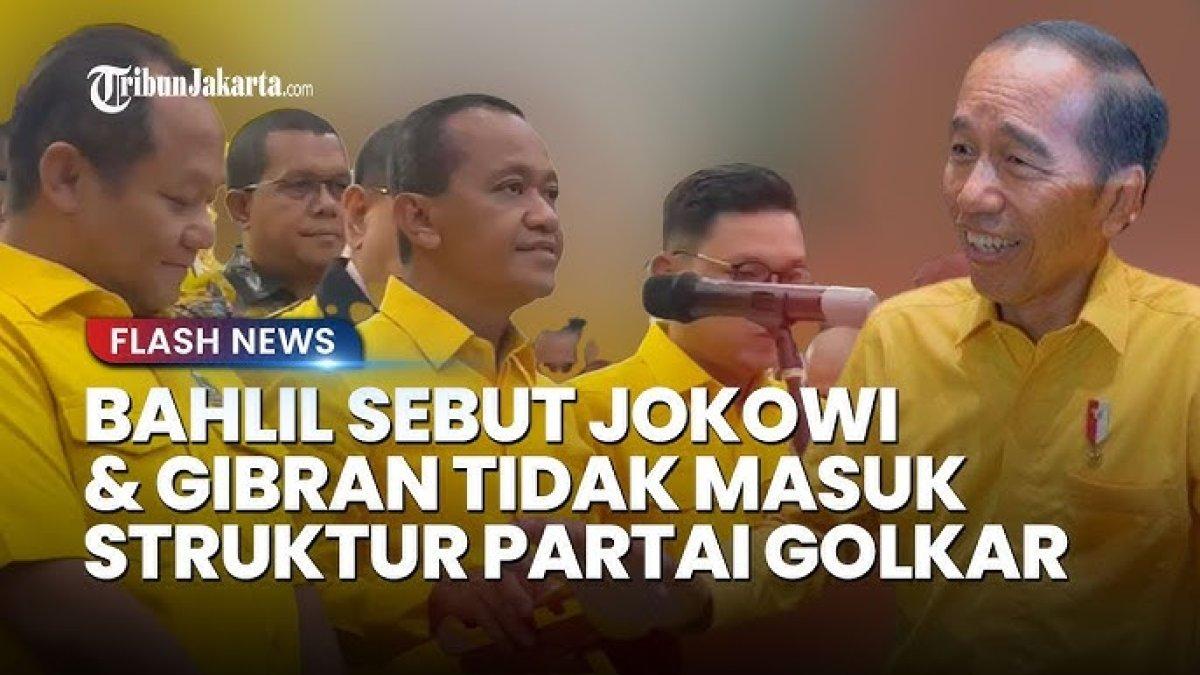 Ini susunan 107 pengurus baru DPP Partai Golkar 2024-2029, dipimpin Bahlil Lahadalia, tak ada nama Jokowi, cek siapa saja wajah baru, siapa tersingkir