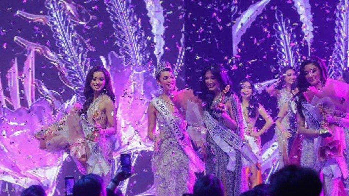Grand final ajang Miss Universe Indonesia 2023 di Beach City International Stadium, Ancol, Jakarta, Kamis (3/8/2023).