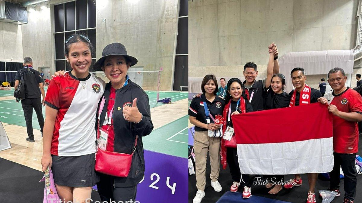 Gregoria Mariska di Olimpiade Paris 2024