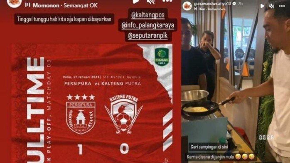 Gunawan Dwi Cahyo masak telur sendiri, pilu ganji belum dibayar