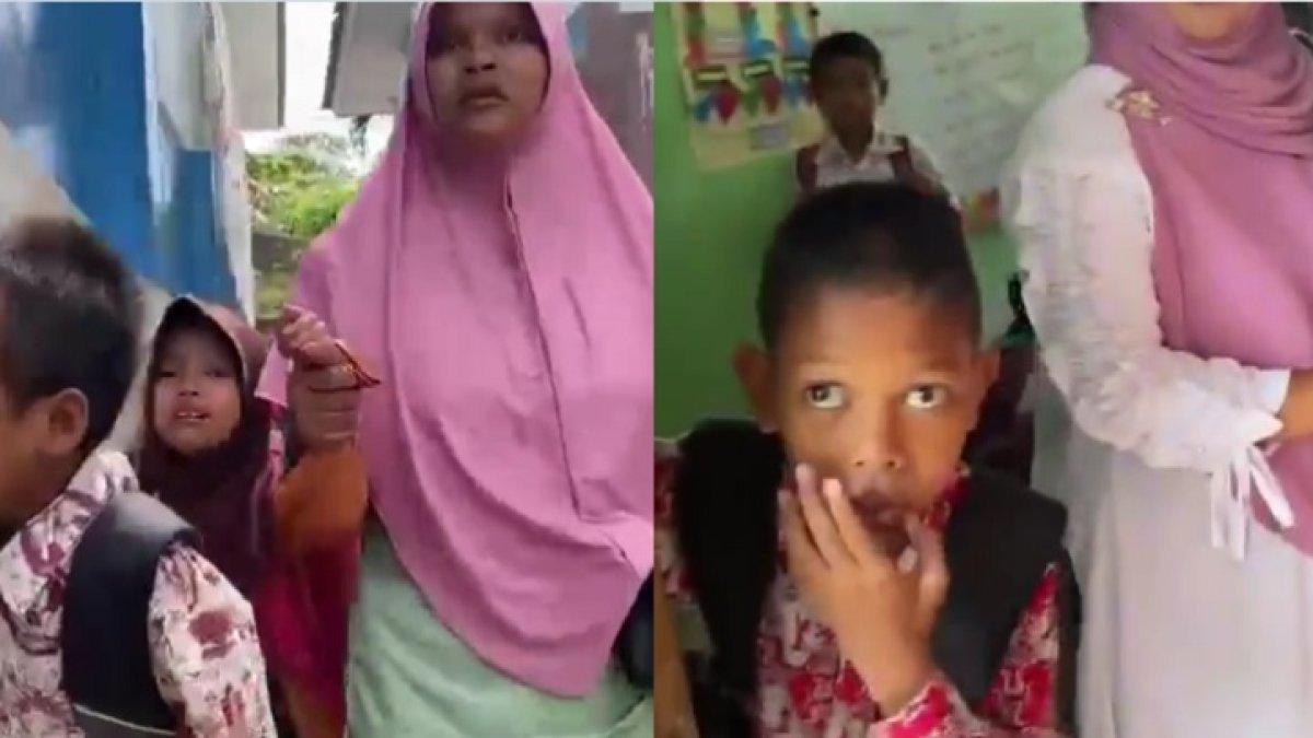 Guru dan siswa SD ketakutan ikut kena gas air mata