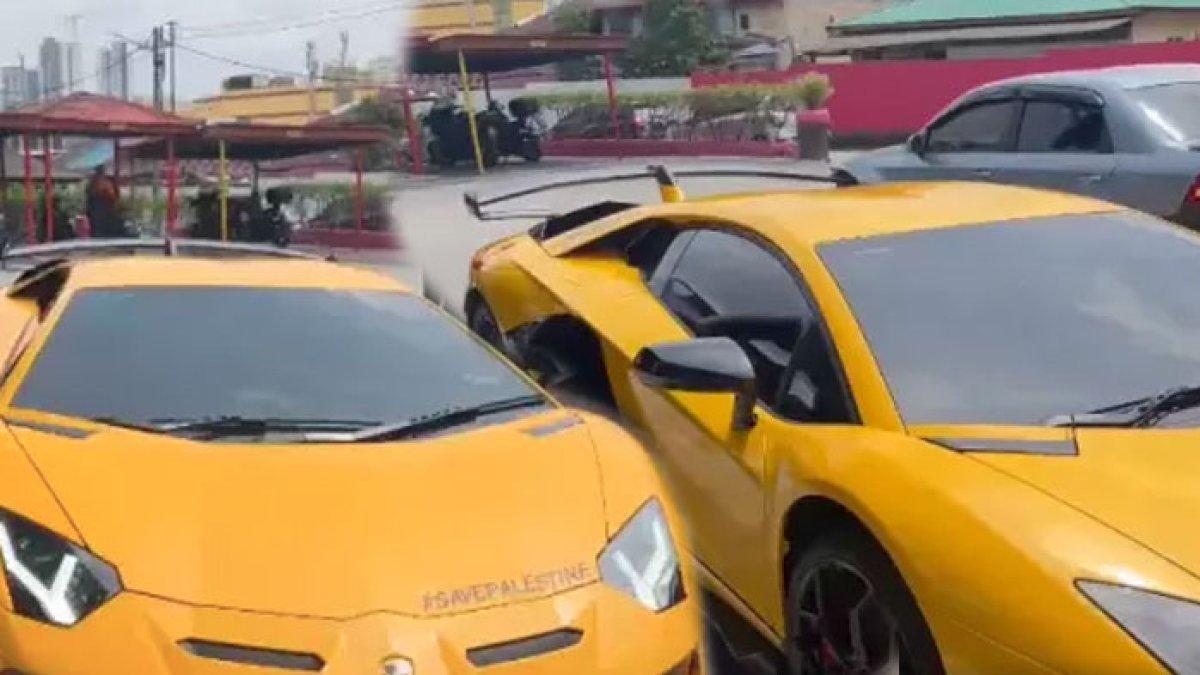 Guru kejutkan murid dengan membawa lamborghini Rp9 M