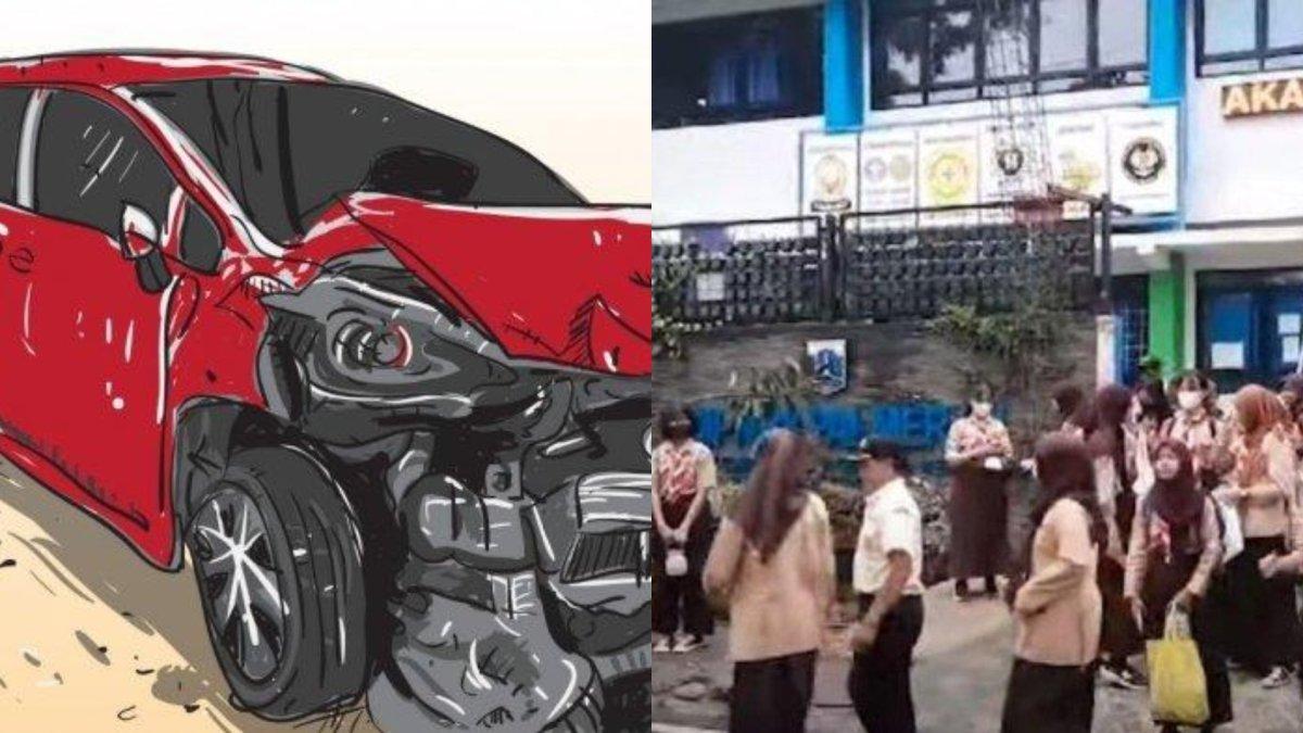 Guru tabrak siswi hingga rahim rusak, pihak SMPN 88 Jakarta Barat buka suara.