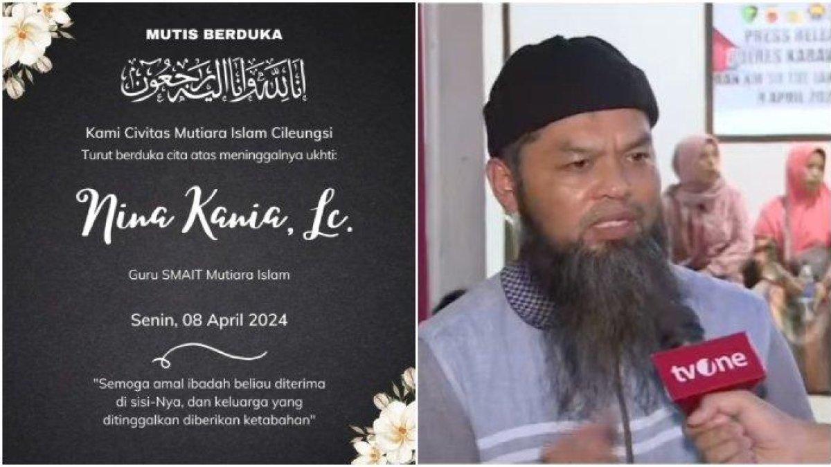 Guru tahfidz yang jadi korban kecelakaan KM 58, Tol Jakarta-Cikampek, Karawang, Jawa Barat sebentar lagi akan menikah