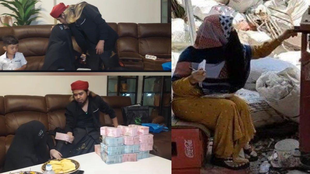 Gus Samsudin memberi jatah uang belanja mingguan pada istri pertama