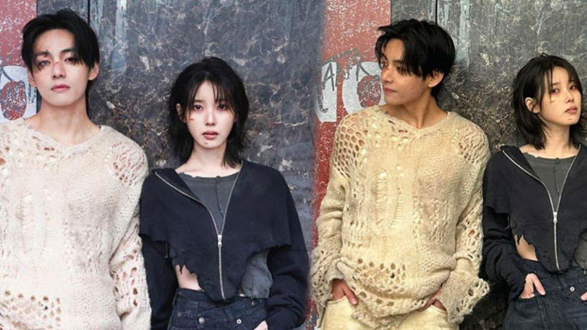 HYBE tuai kritik setelah mengunggah foto behind the scene V BTS di MV Love Wins All