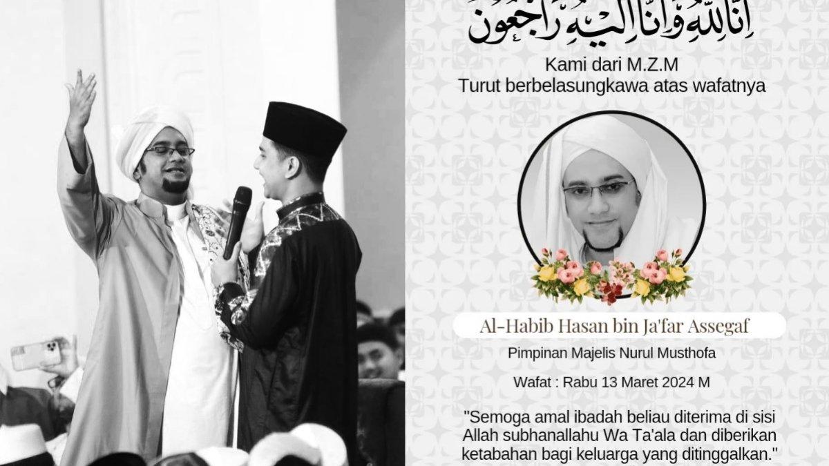 Habib Hasan bin Jafar Assegaf meninggal, Syakir Daulany sebut jenazahnya wangi
