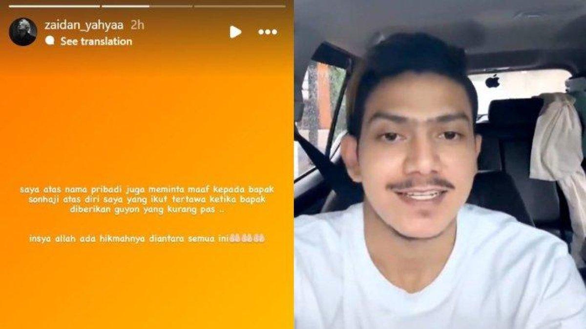 Habib Zaidan bin Yahya minta maaf soal ejekan Gus Miftah