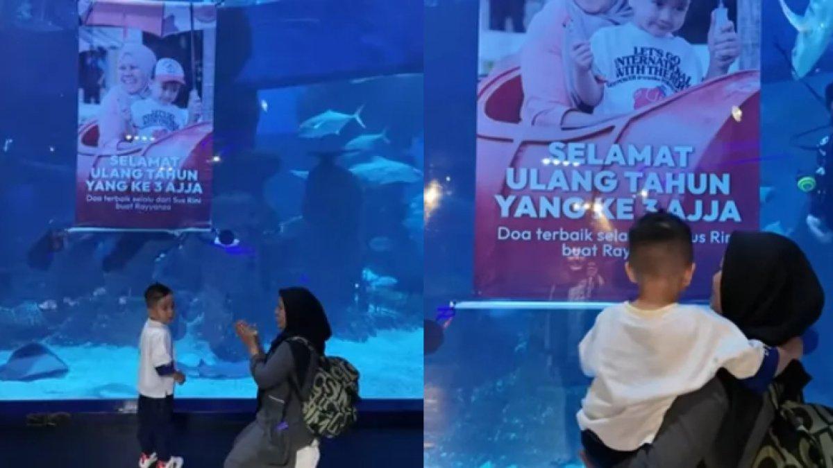 Hadiah ulang tahun Cipung dari Sus Rini