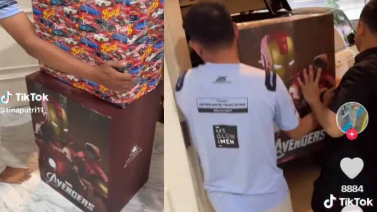 Hadiah ultah Cipung dari Gilang Widya Pramana alias Juragan 99