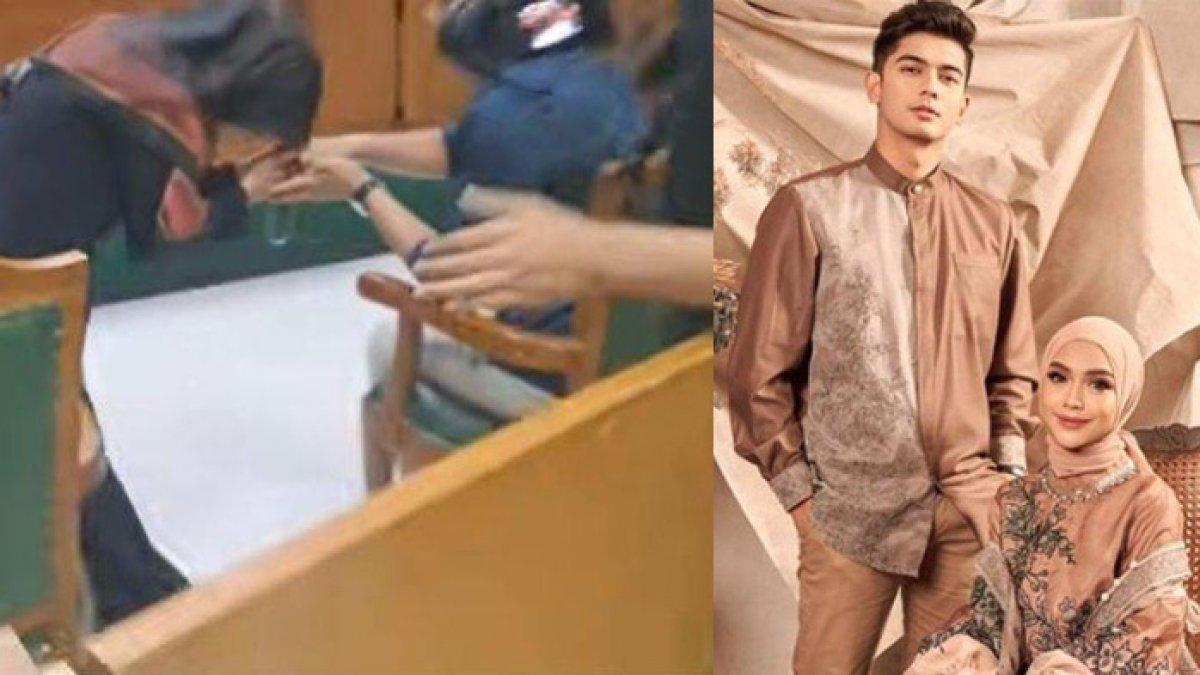 Hadiri sidang perdana perceraian, Ria Ricis cium tangan Teuku Ryan