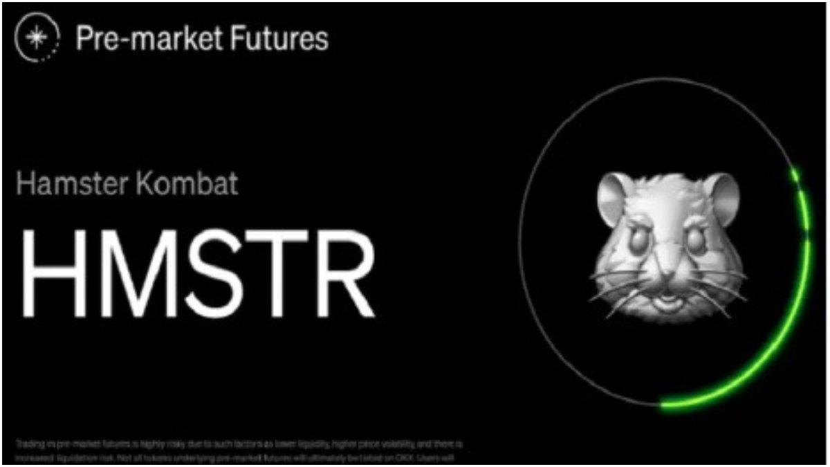 Hamster kombat pre market di OKX.