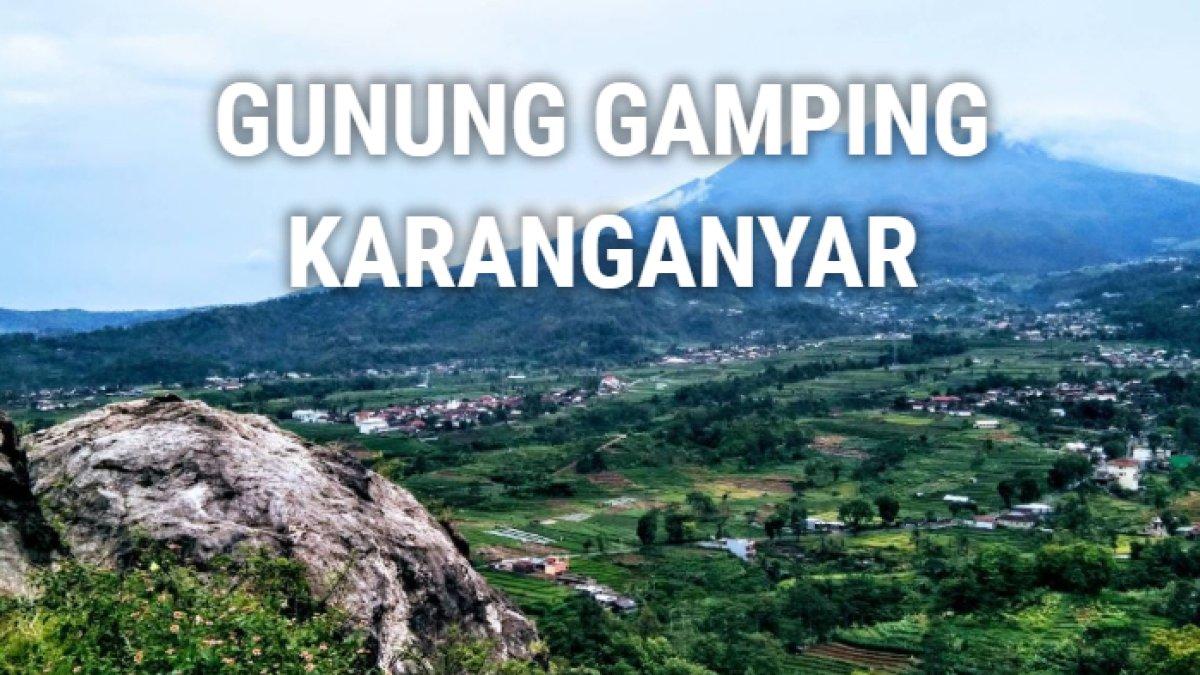 Hanya dengan menempuh perjalanan 27 menit dari Karanganyar, kalian bisa menikmati liburan akhir pekan bareng keluarga di Gunung Gamping