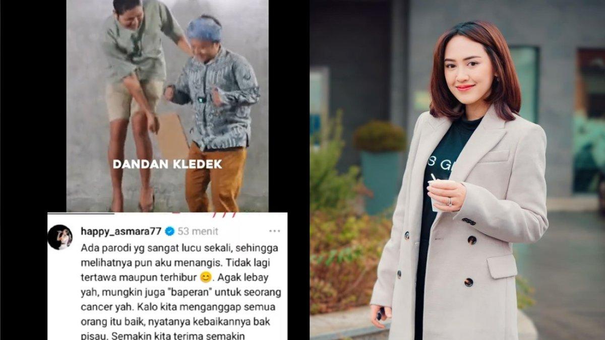 Happy Asmara mengaku sedih lihat konten parodi yang sedang viral