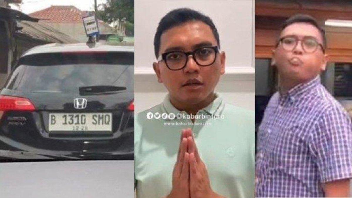 Arie Febriant, sopir HR-V yang viral ludahi perempuan.