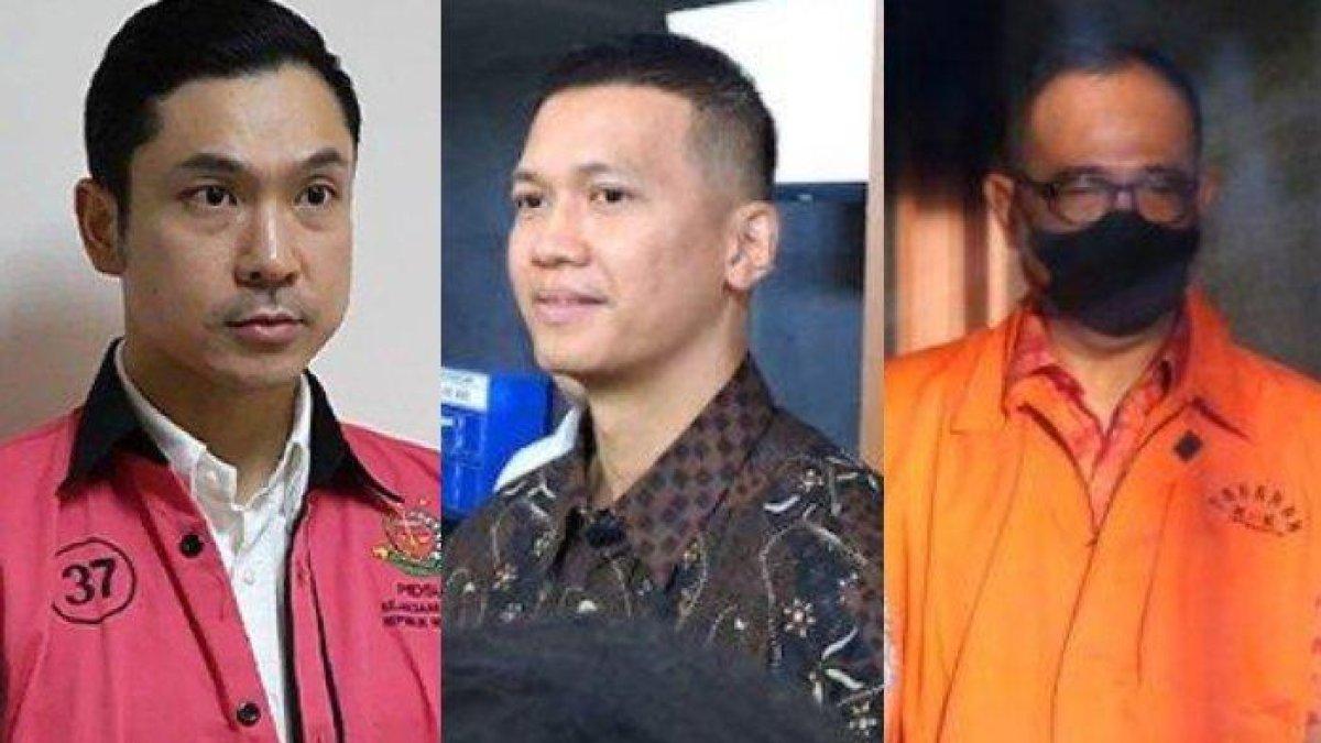 Harvey Moeis, Andi Ahmad Nur Darwin, dan Rafael Alun. Pengacara Harvey Moeis, Andi Ahmad Nur Darwin, membantah soal penyitaan emas 1 kg dan uang Rp76 miliar. Siapa sosok Andi Ahmad Nur Darwin?