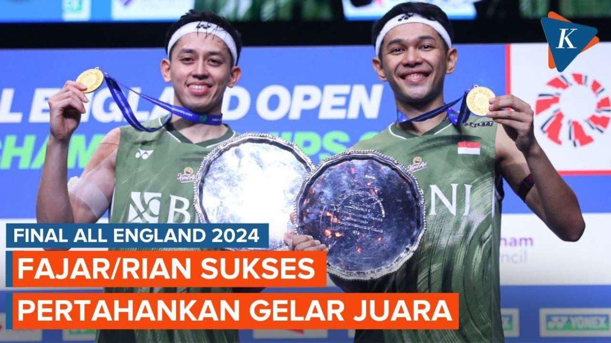 Hasil Final All England 2024: Fajar/Rian Pertahankan Gelar Juara!