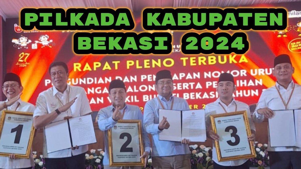 Hasil Real Count Pilkada Kabupaten Bekasi 2024, PDIP telah Klaim kemenangan.