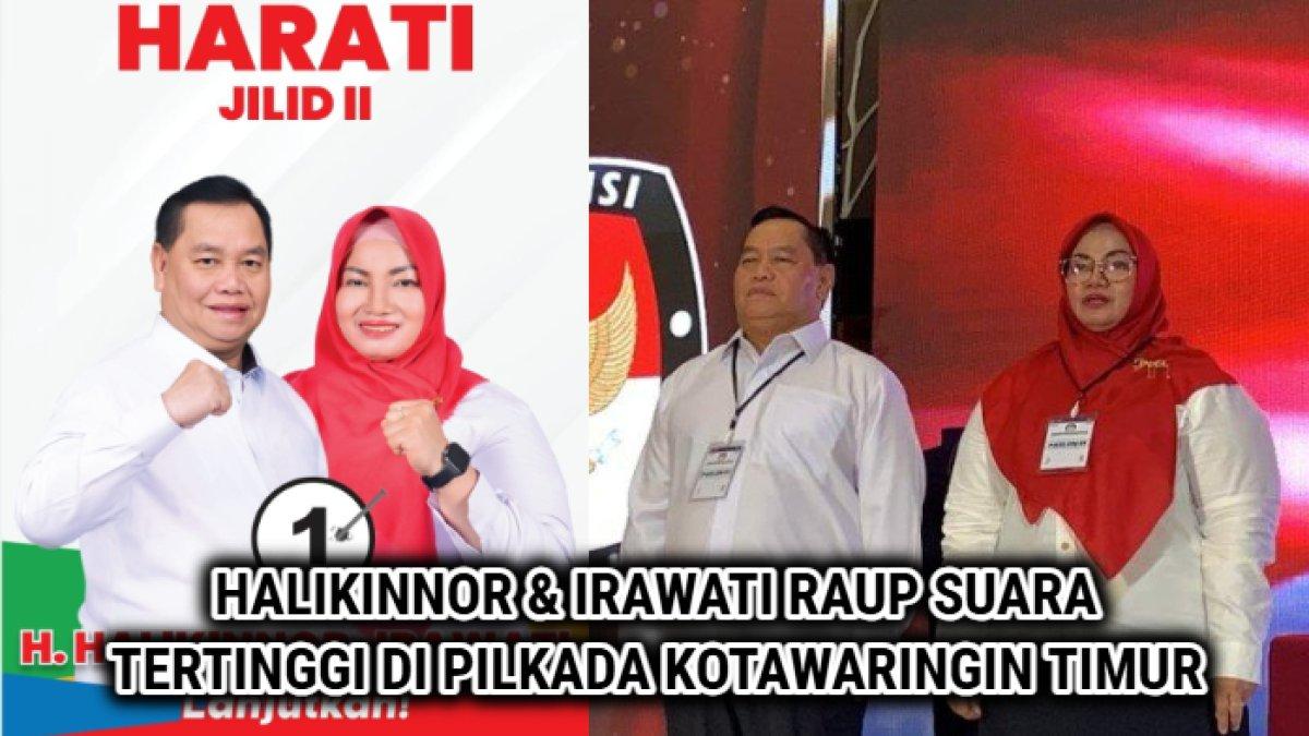 Hasil quick count Pilkada Kotawaringin Timur, Kalimantan Tengah (Kalteng) 2024, Harati vs Sanidin-Siyono vs Rudini-Paisal
