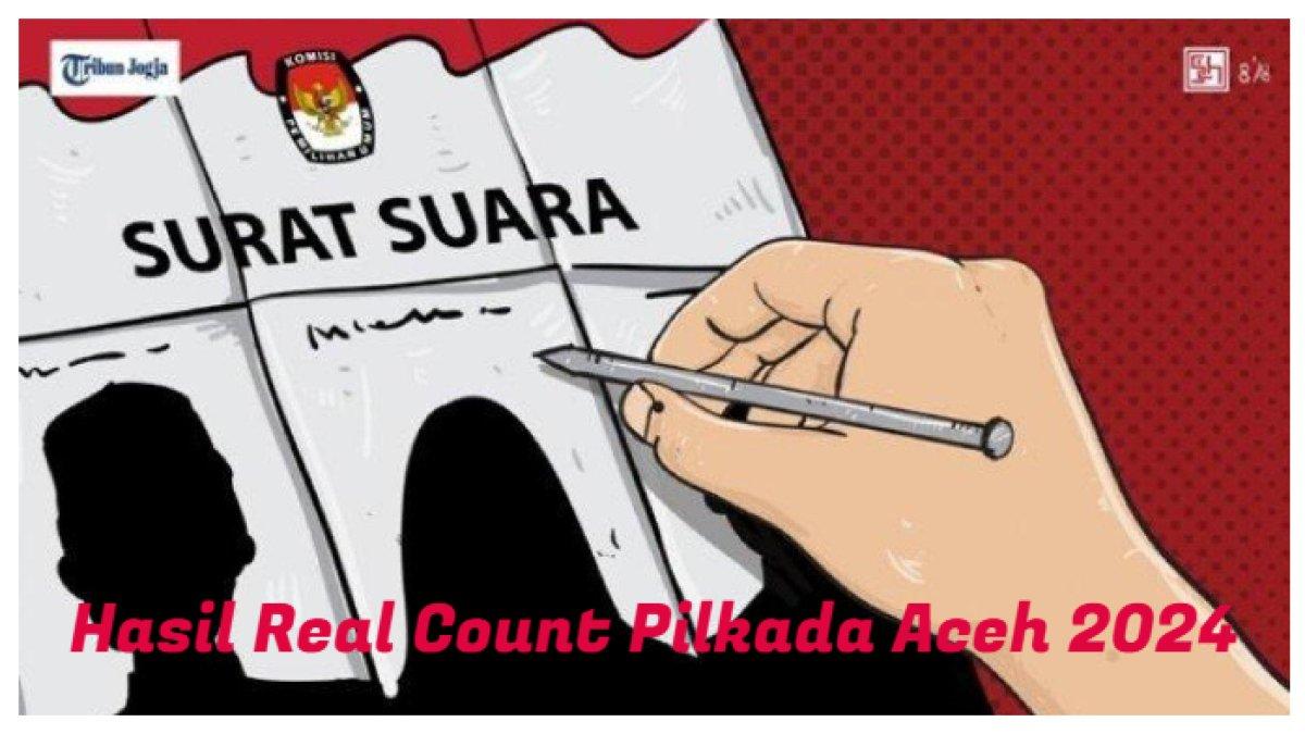 Deretan nama pemenang Pilkada Aceh 2024 mulai dari tingkat provinsi, wali kota, bupati.
