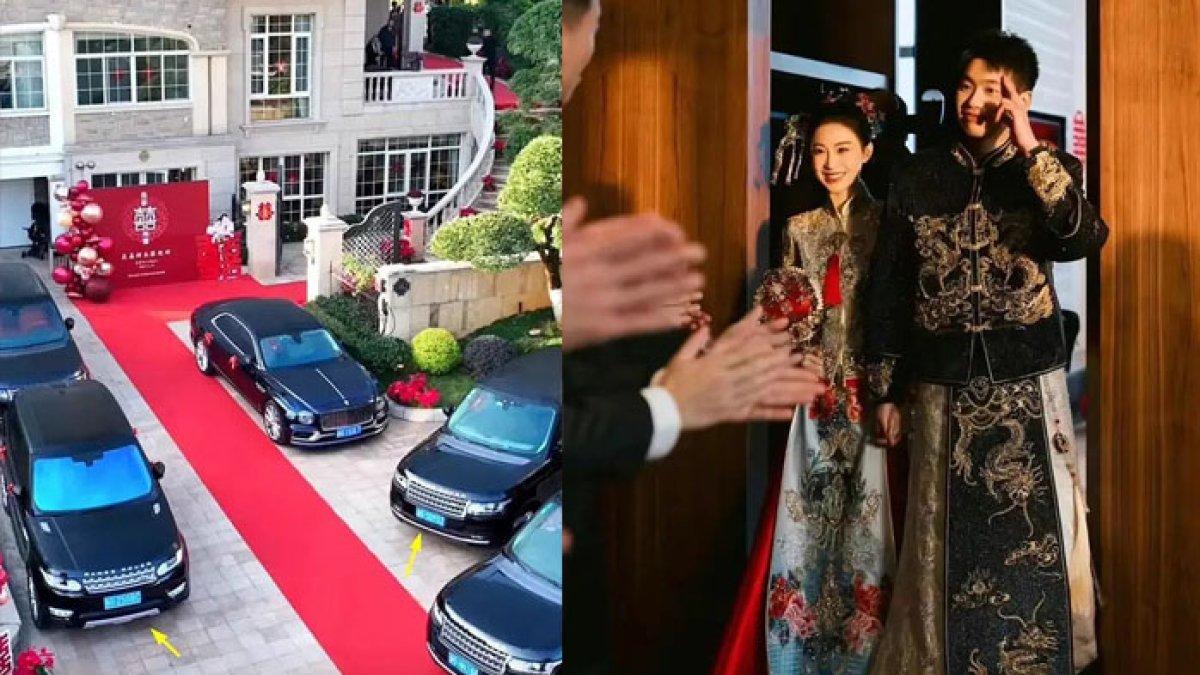 Heboh pernikahan mewah miliarder asal China, pengantin pria memberikan mahar senilai Rp 2,6 triliun kepada mempelai wanita