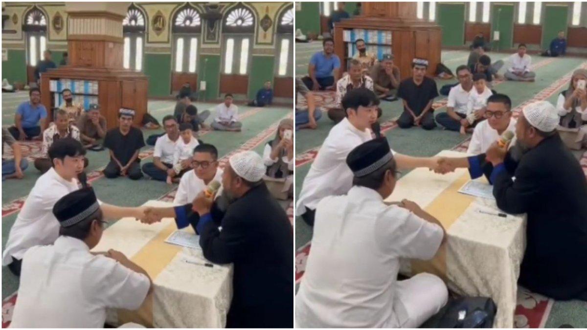 Helmy Yahya saksikan calon menantunya jadi mualaf