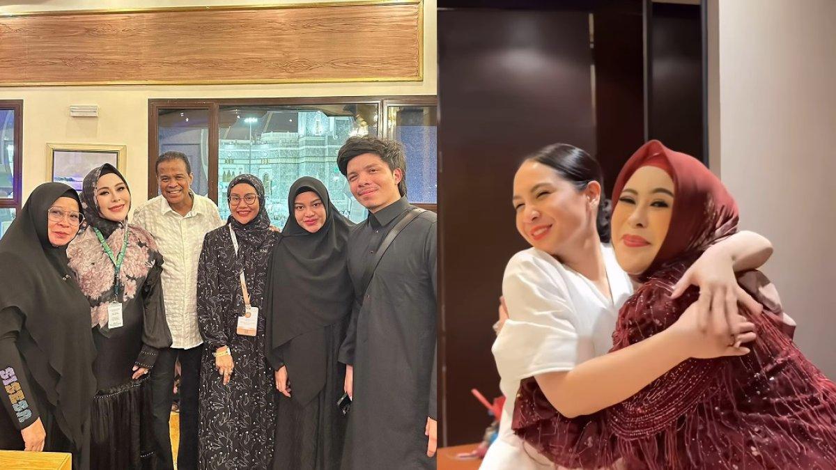 Heni Sagara bersama Aurel Hermansyah dan Nagita Slavina