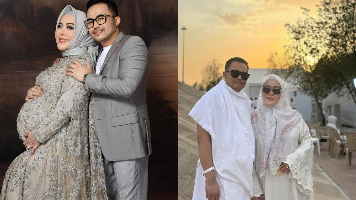 Heny Sagara bersama suami