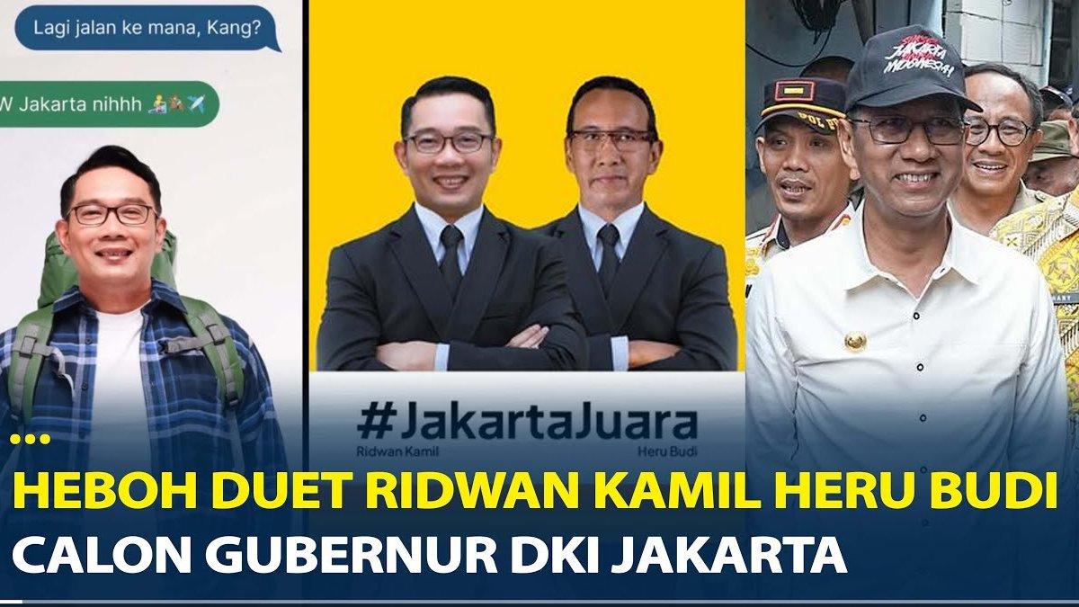 Heru Budi kini santer disebut akan maju memeriahkan Pilkada DKI Jakarta 2024, pasangan dengan Ridwan Kamil?