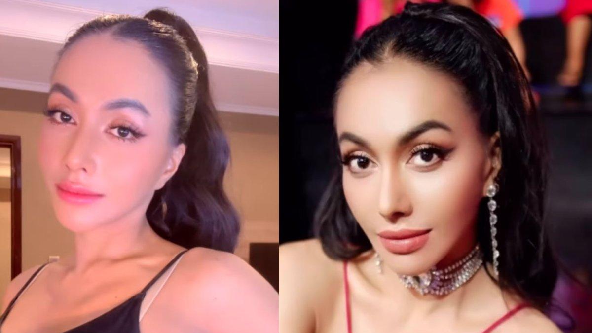 HIDUNG BARU DENADA - Foto tangkapan layar Instagram @denadaindonesia, diolah Minggu (22/6/2025). Berikut potret hidung baru Denada setelah operasi di Thailand.