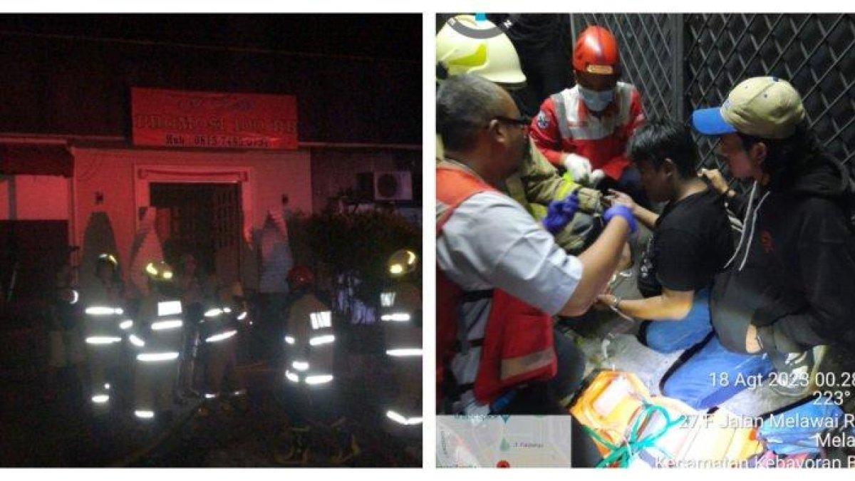 Hotel F2 Melawai mengalami kebakaran hebat hingga mengakibatkan tiga orang tamunya tewas di Jalan Panglima Polim V, Kebayoran Baru, Jakarta Selatan, Kamis (17/8/2023) hampir tengah malam. Korbannya merupakan satu pria dan dua perempuan yang merupakan tamu dari hotel tersebut.