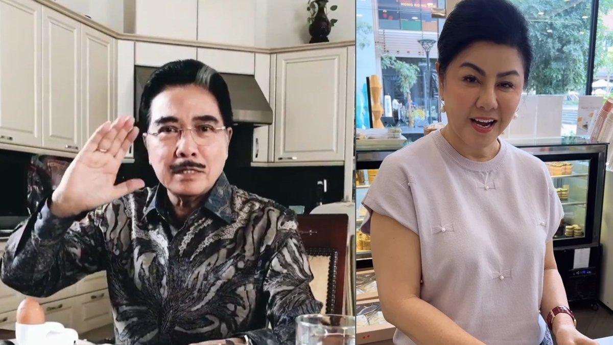 DESIREE TARIGAN - Potret Hotma Sitompel dikutip dari Instagram @hotmasitompoelofficial dan Desiree Tarigan mantan istri Hotma Sitompul dikutip dari Instagram akun bisnisnya @mamitoko, Kamis (17/4/2025).