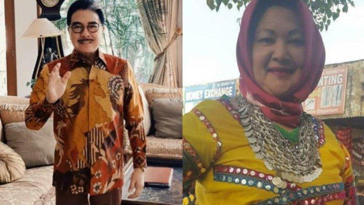 ISTRI PERTAMA: Kolase foto Hotma Sitompul dan Rosmawaty Ginting. Inilah sosok Rosmawaty Ginting mantan istri pertama Hotma Sitompul yang tengah menjadi sorotan di tengah kabar meninggalnya pengacara kondang itu, Rabu (16/4/2025).