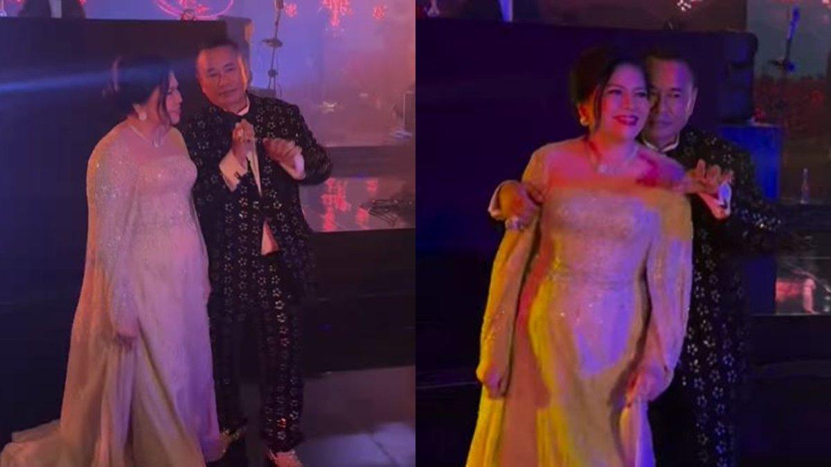 Hotman Paris Hutapea berdansa mesra bersama istri