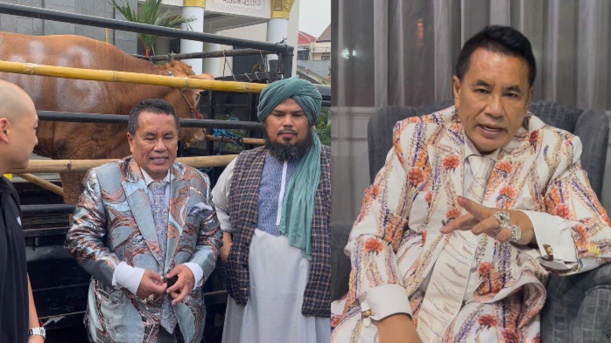 Hotman Paris ikut kurban sapi, Ustaz Derry Sulaiman buka suara