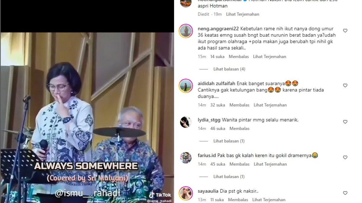 Hotman Paris ngaku naksir dengan Sri Mulyani