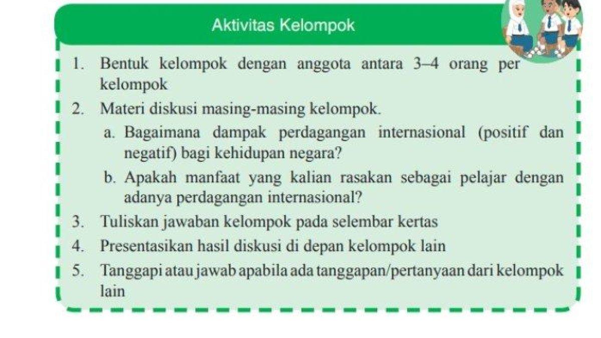 ILUSTRASI KUNCI JAWABAN: Gambar Buku IPS Kelas 9 SMP