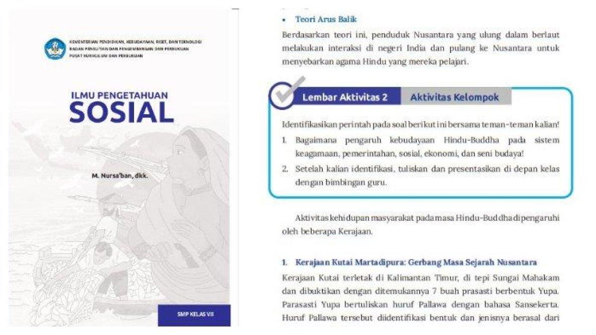 ILUSTRASI KUNCI JAWABAN: IPS Kelas 7 SMP